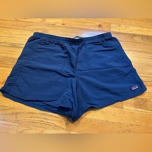 Patagonia navy barely baggie shorts size L